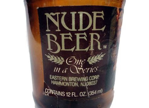 Vintage Nude Beer Bottle Vintage Sexy Naked Female Scratch Etsy