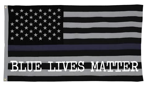 Bewild Brand Blue Lives Matter American Flag Honoring The Fallen Off