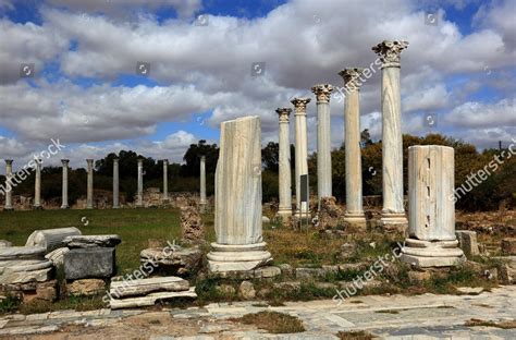 Salamis Greek Salamina Latin Constantia Iron Editorial Stock Photo