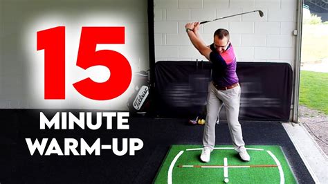 My 15 Minute Golf Warm Up Routine Youtube