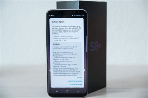 Samsung Galaxy S8 Update Für Rötliches Display Erreicht Deutschland