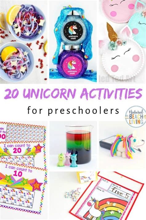 25 Unicorn Activities For Preschoolers Preschool
