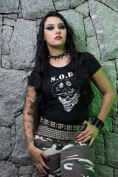 Fernanda Lira Fefemetal Nervosa Metal Girl Style Heavy Metal Girl Heavy Metal Fashion
