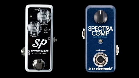 XOTIC SP Compressor Vs TC Electronic SpectraComp For Bass Players