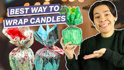 How To Wrap Candle Ts With Tissue Paper Easy And Simple T
