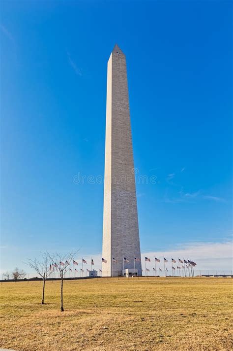 Washington Monument Obelisk United States Of America Stock Photo