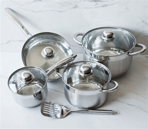 Luis alberto duque, pereira, risaralda. Batería De Cocina Acero Inoxidable De 9 Piezas Cinsa ...