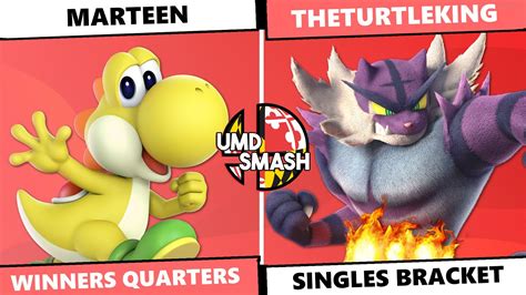 Umd Smash Fest 55 Winners Quarters Marteen Yoshi Vs Theturtleking