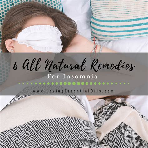 6 All Natural Sleep Remedies For Insomnia