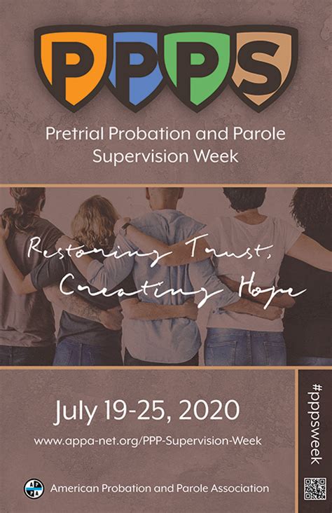 pretrial probation parole supervision week promo materials print