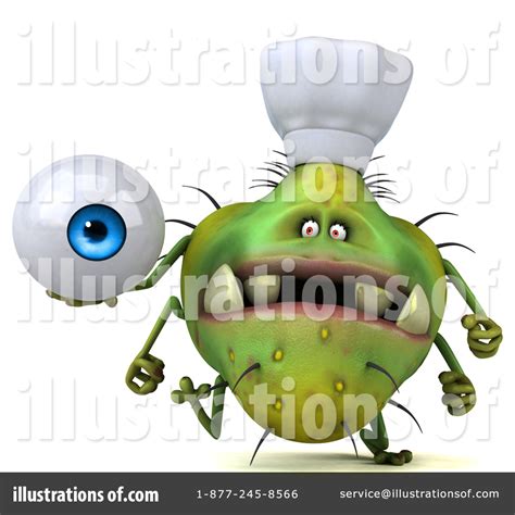 Green Germ Clipart 1489214 Illustration By Julos