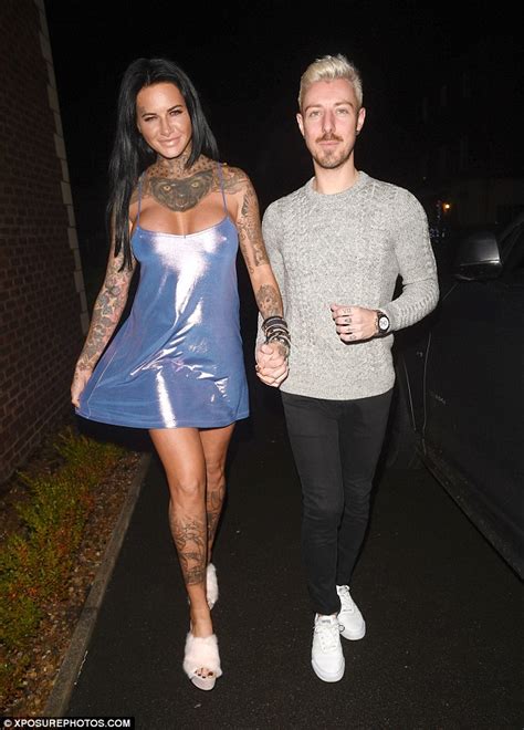 Braless Jemma Lucy Flaunts Her Cleavage As She Parties With Male Pal In