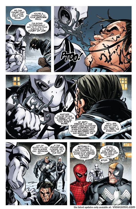 Amazing Spider Man Venom Venom Inc Omega View Comic Superhéroes Anatomía