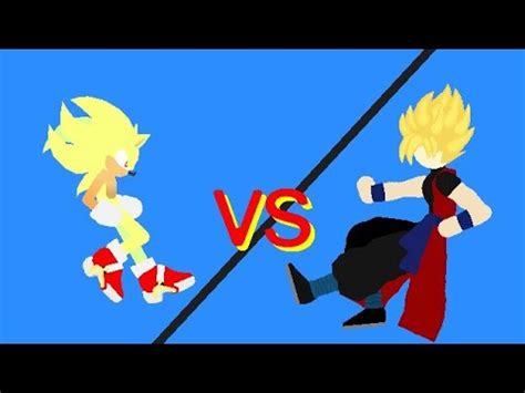 Sub Special Archie Sonic Vs Xeno Goku Part Stick Node Animation