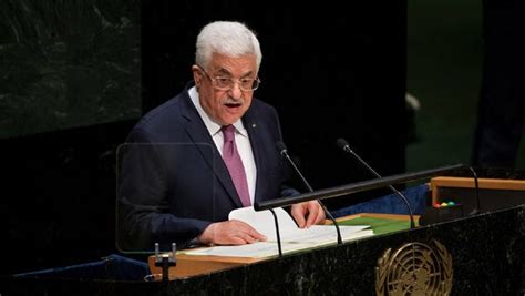 Palestinian Leader Urges Un To Press For Deadline To End Israeli Occupation The New York Times