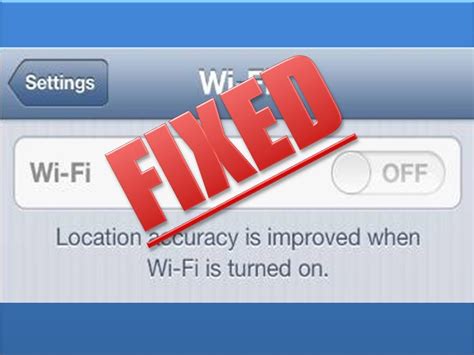 How To Fix Greyed Out Wifi On Ios 7 Youtube