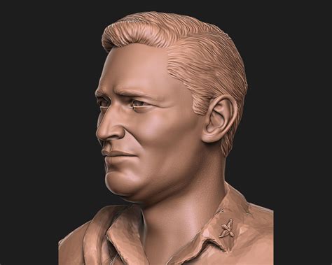 Joe Foss 3D model 3D printable | CGTrader