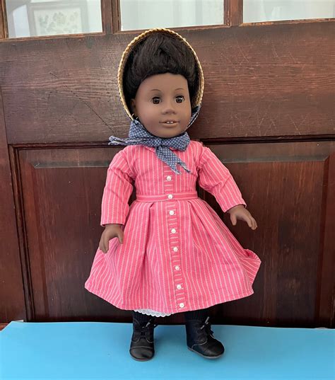 american girl addy 18 doll with meet outfit etsy