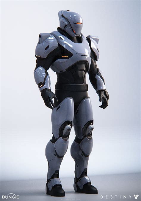 Artstation Destiny Spektar Titan Armor Mike Jensen Titan Armor