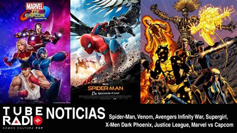 ¿la siguiente imagen que muestra las versiones de los supuestos pósters publicitarios para avengers: Noticias: Marvel vs Capcom, Spider-Man Homecoming ...