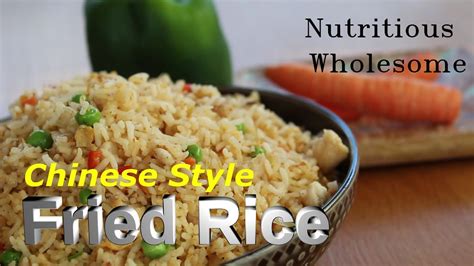 Best restaurant style fried rice with chicken manchurian chinese style veg fried rice manchurian. Chinese Egg Chicken Fried Rice, Easy Simple Restaurant Style Lunch Dinner Recipe at Home in 1 ...
