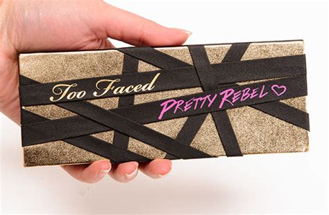 Too Faced Pretty Rebel Eyeshadow Palette Review Photos Swatches