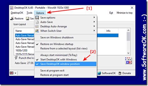 Save The Desktop Ok Window Position In Windows 11 10 81 7