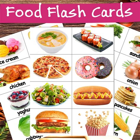 The File Includes High Quality Printable Flash Cards With The Most Common Fruit Vegetables