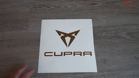 Cupra Logo Aufkleber Plotten Für Den Eigenbedarf Silhouette Portrait