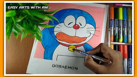How To Draw Doraemon Easy Doraemon Drawing Easy Step By Step