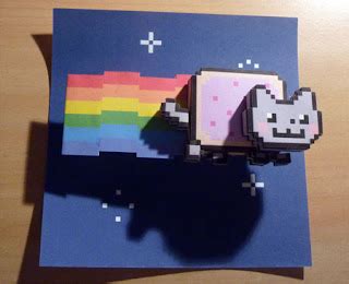 Papercraft Nyan Cat Machine Papercraft U Free Papercrafts Paper