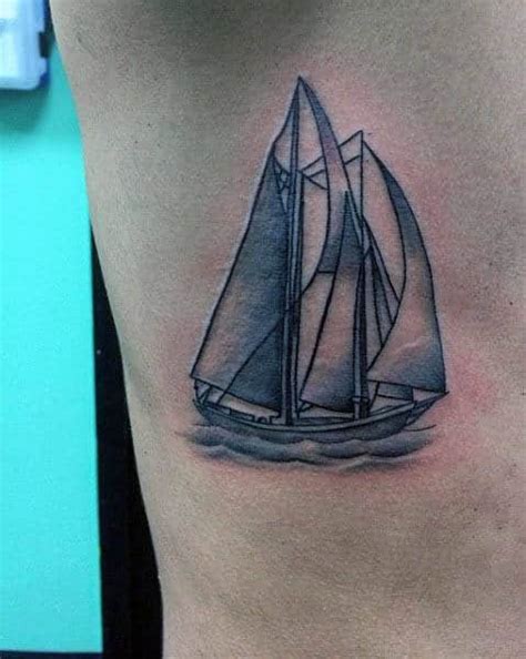 Sailboat tattoos are the manliest developments within today's contemporary fashion inclinations. 60 Sailboat Tattoo Designs For Men - Nautical Sophistication