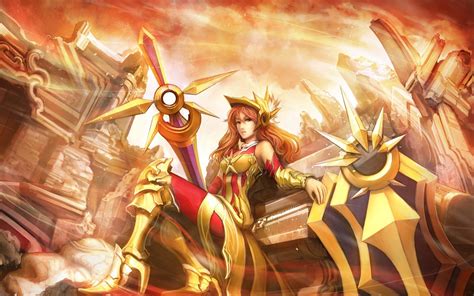 League Of Legends Leona Anime Wallpapers Hd Desktop