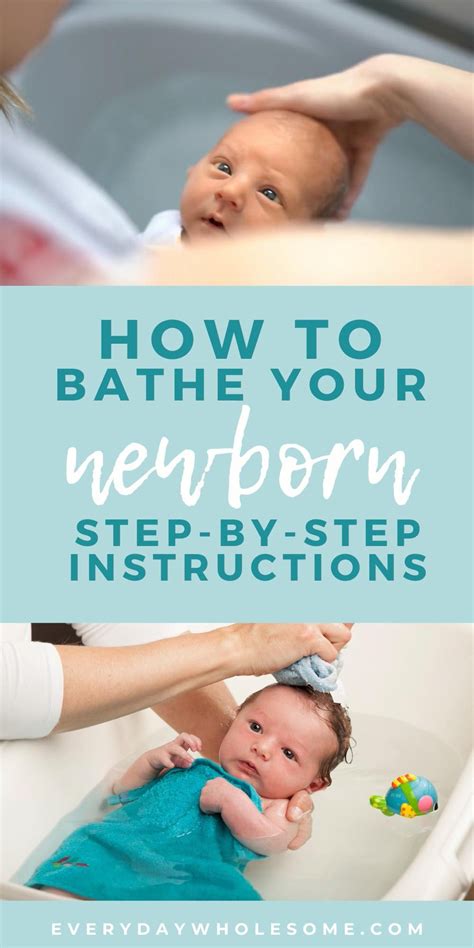 How To Bathe Your Newborn Baby Step By Step Artofit