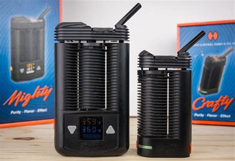 Storz And Bickel Release The Crafty And Mighty Portable Vaporizers