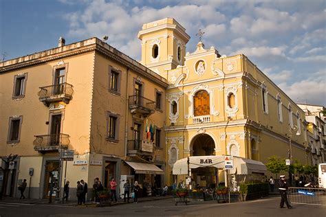 The postal code is written before the town. PHOTO: Church of Carmine in Sorrento, Italy