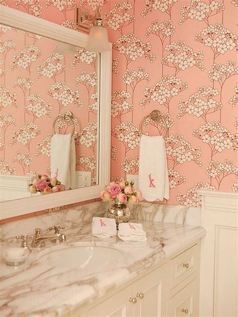 Awesome Transform Your Bathroom Decor With Floral Theme