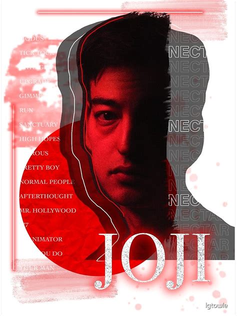 Joji Nectar Poster For Sale By Lgtowle Redbubble
