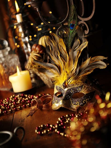 Masquerade Party Decor Add To The Drama And Mystery With Low Lighting