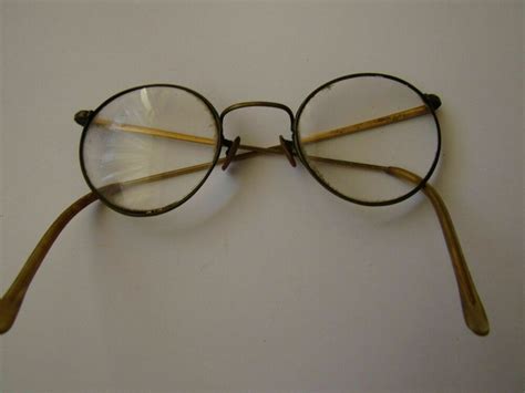 1900 antique german doctor s eyeglasses spectacles gold plated frames mint vnt in 2021