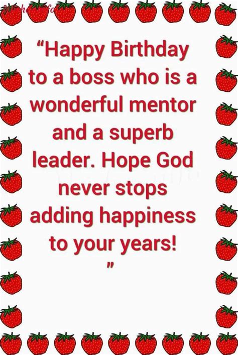 Happy Birthday To My Boss Quotes 43 Best Boss Birthday Greetings Image