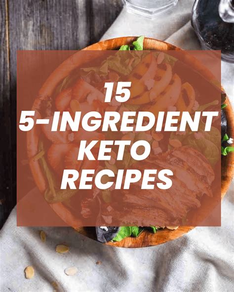 Easy 5 Ingredient Keto Recipes Meal Plan Everyday Ketogenic