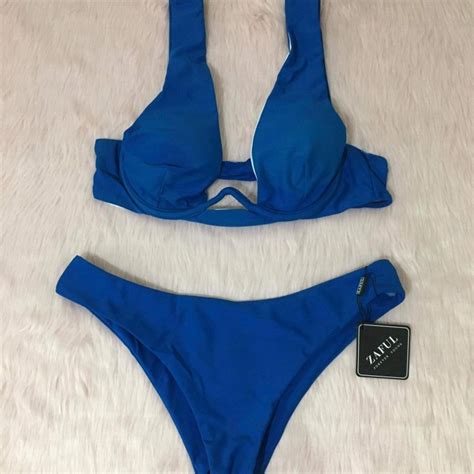 Two Piece Swimsuit In Royal Blue At 21000 From Rizal Lookingfour