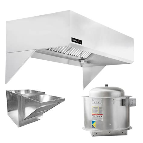 Halifax Schp848 Type 1 Commercial Kitchen Hood System With Short Cycle