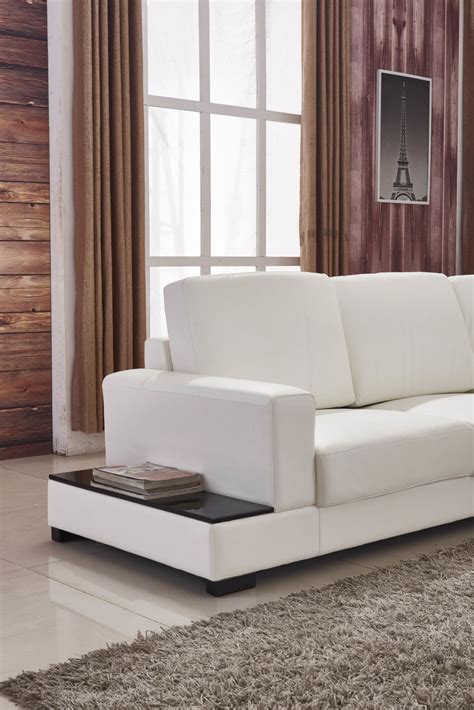 China Luxury European Style Living Room Genuine Leather L Shape Sofa