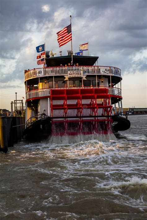 24 De Abril De 2019 New Orleans La Eua Natchez Riverboat No