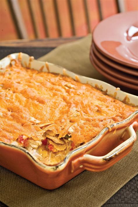 It has all those flavors plus mac & cheese. King Ranch Chicken Casserole - Southern Living | Southern ...