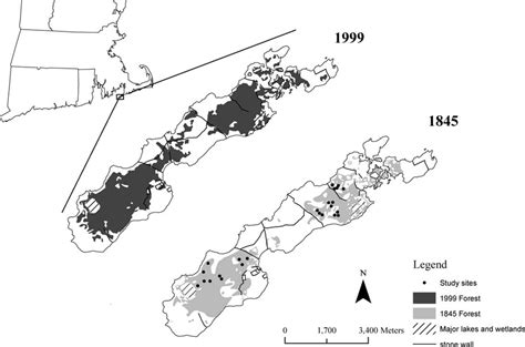Map Of The Study Area Along The Southern New England Coast