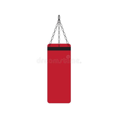 Boxing Punching Bag Icon Stock Vector Illustration Of Punching 107922076
