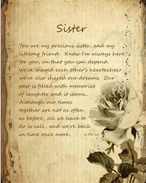 sister quotes sister poems love my sister